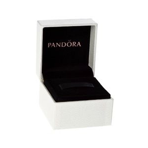 Pandora White Empty Jewelry Gift Box Ring Box